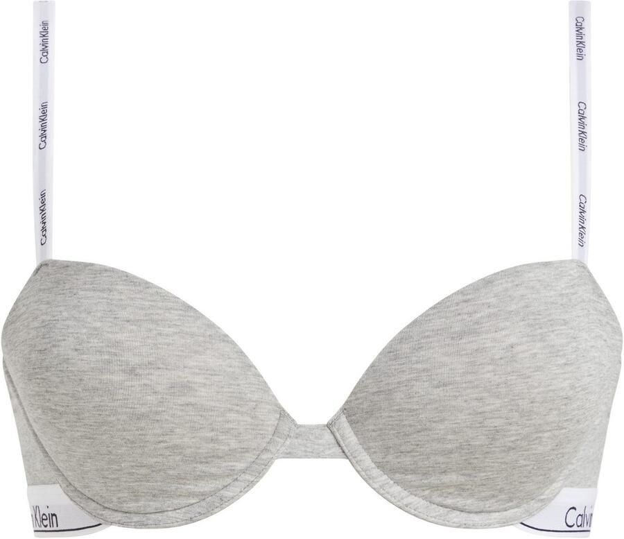 Calvin Klein Beugel-bh LIGHTLY LINED DEMI met logo-opdruk op de band - Foto 7