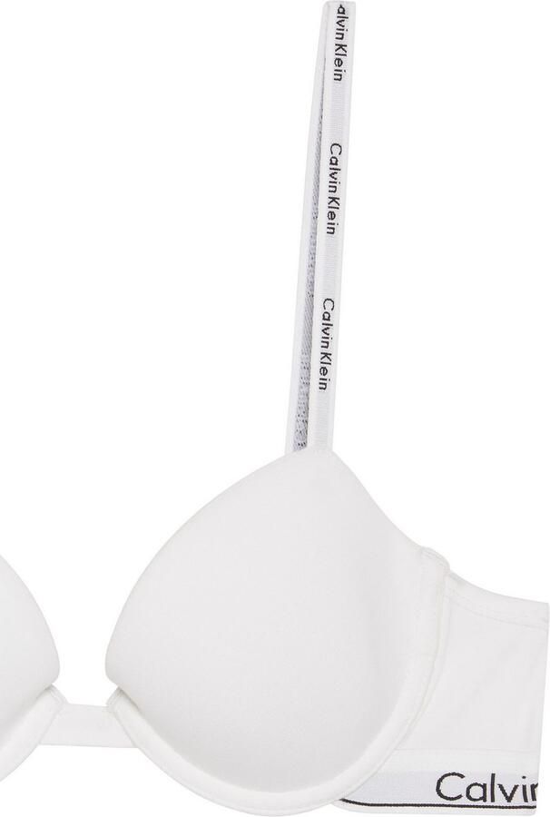 Calvin Klein Underwear Beha met spaghettibandjes met label model 'Demi' - Foto 7