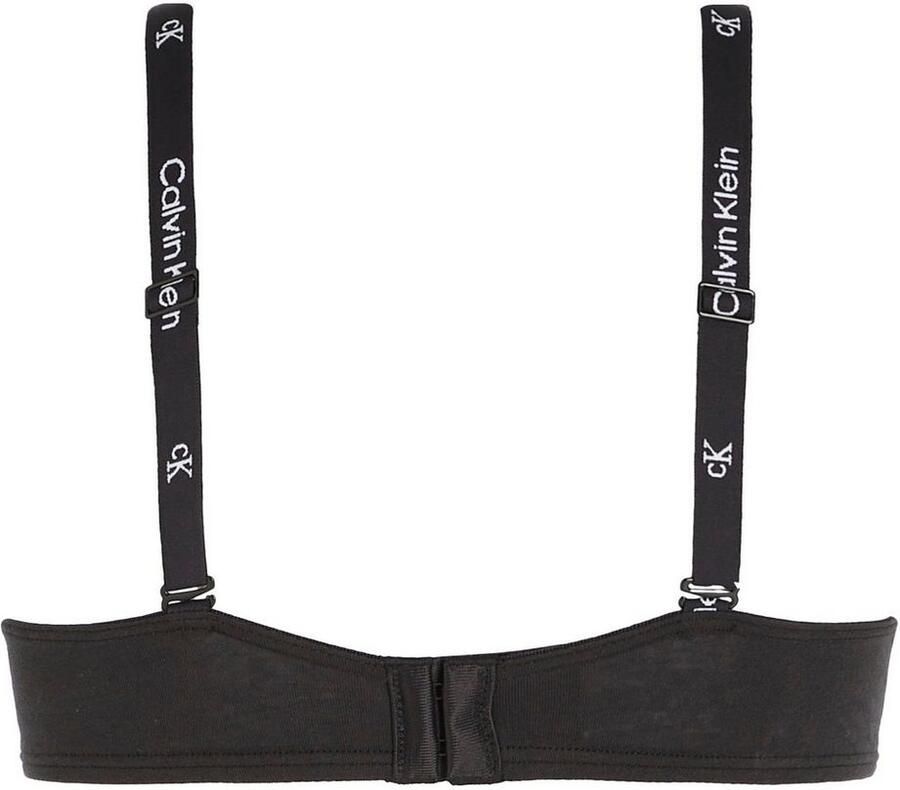 Calvin Klein Beugel-bh LIGHTLY LINED DEMI met logoprint op de bandjes - Foto 2