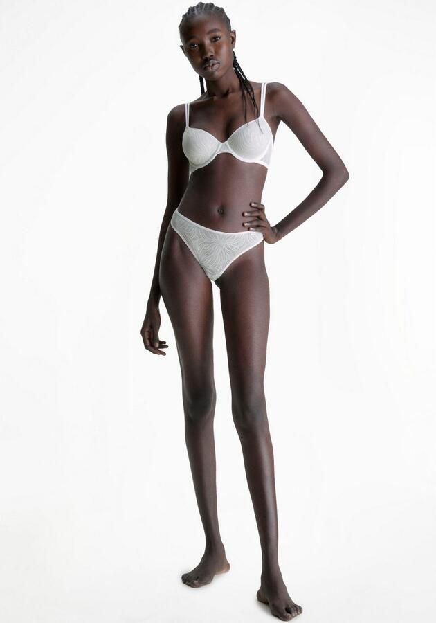 Calvin Klein Underwear Beugelbeha met kant model 'Sheer Marquisette' - Foto 6