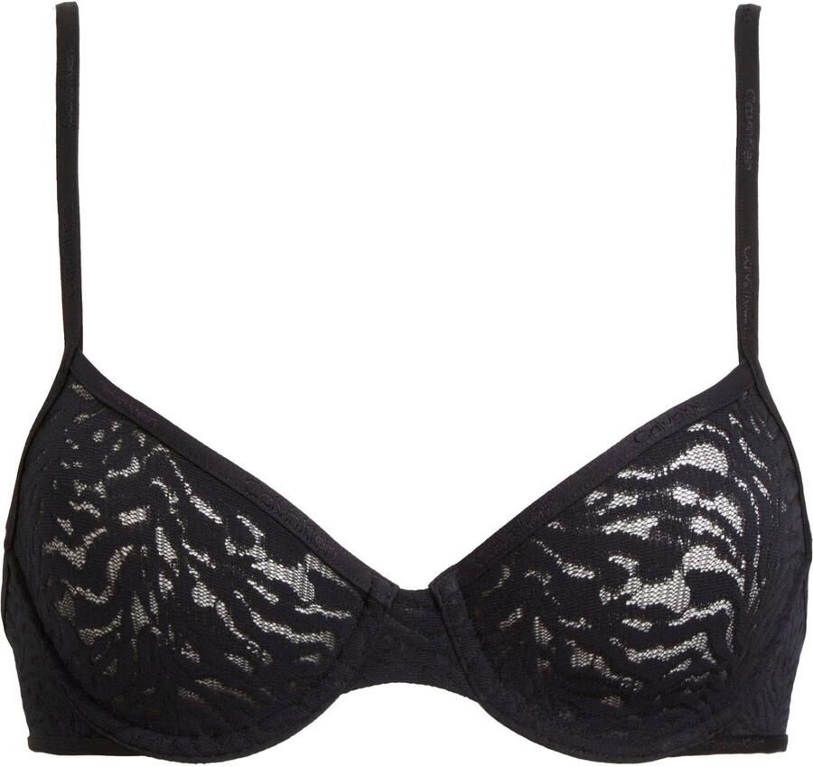 Calvin Klein niet-voorgevormde beugelbh zwart - Foto 3