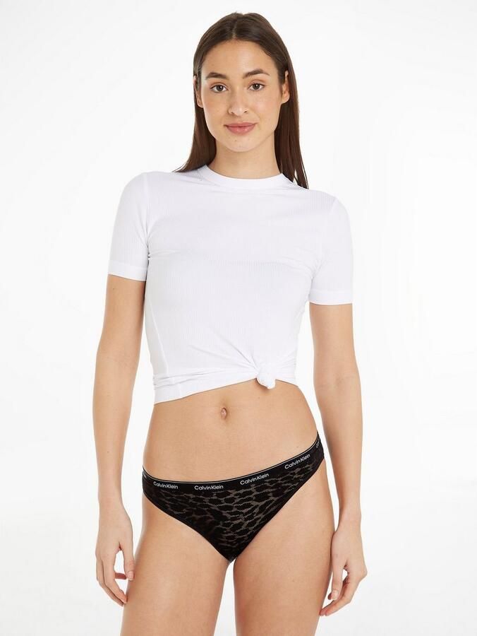 Calvin Klein Bikinibroekje 3 PACK BIKINI (LOW-RISE) met ck-logo op de tailleband (3 stuks) - Foto 3