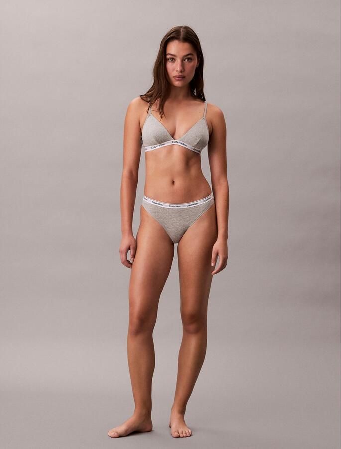 Calvin Klein Underwear Slip met logostitching in een set van 5 stuks model 'Bikini' - Foto 5