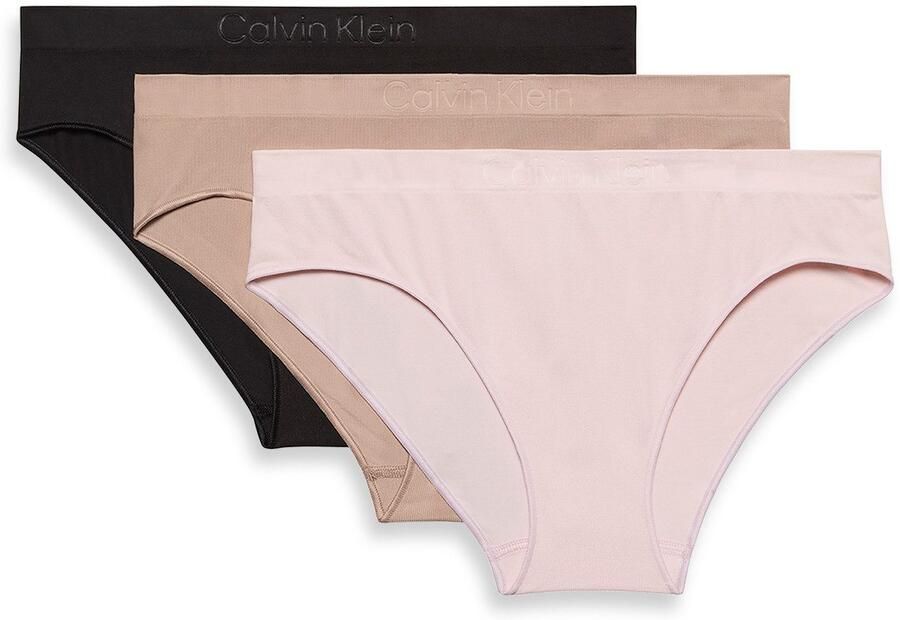 Calvin Klein Bikinibroekje BIKINI 3 PK Met elastische taille (set 3 stuks) - Foto 2