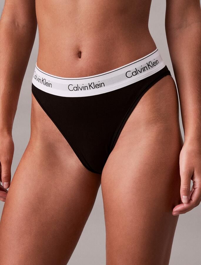 Calvin Klein Bikinibroekje HIGH LEG BIKINI Met elastische taille - Foto 6