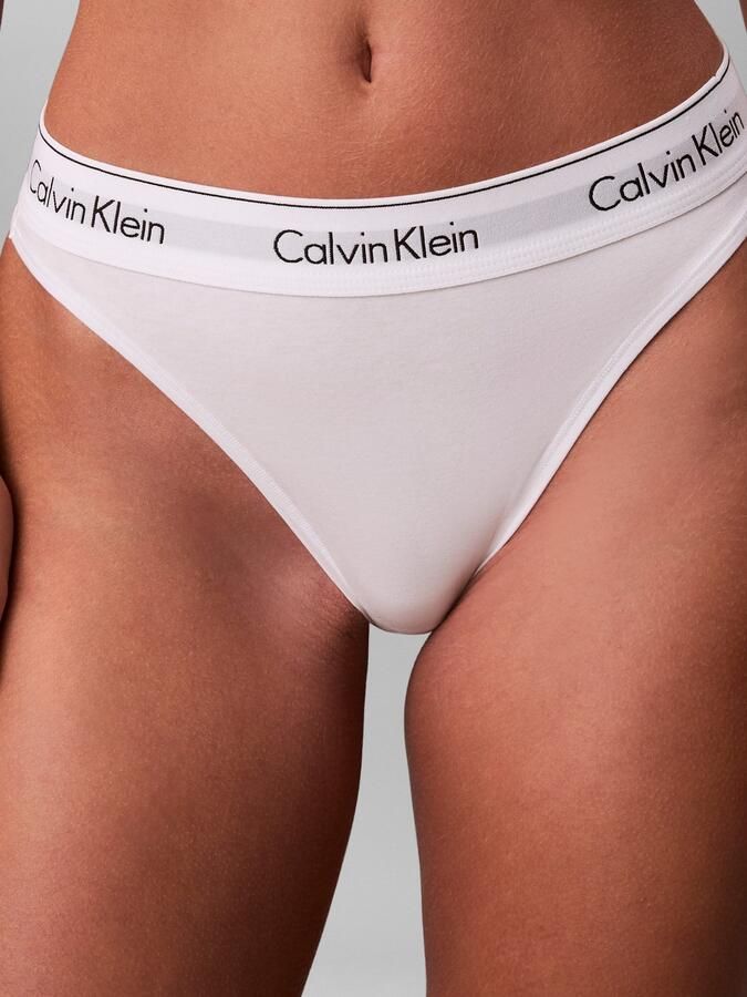 Calvin Klein Bikinibroekje HIGH LEG BIKINI Met elastische taille - Foto 7
