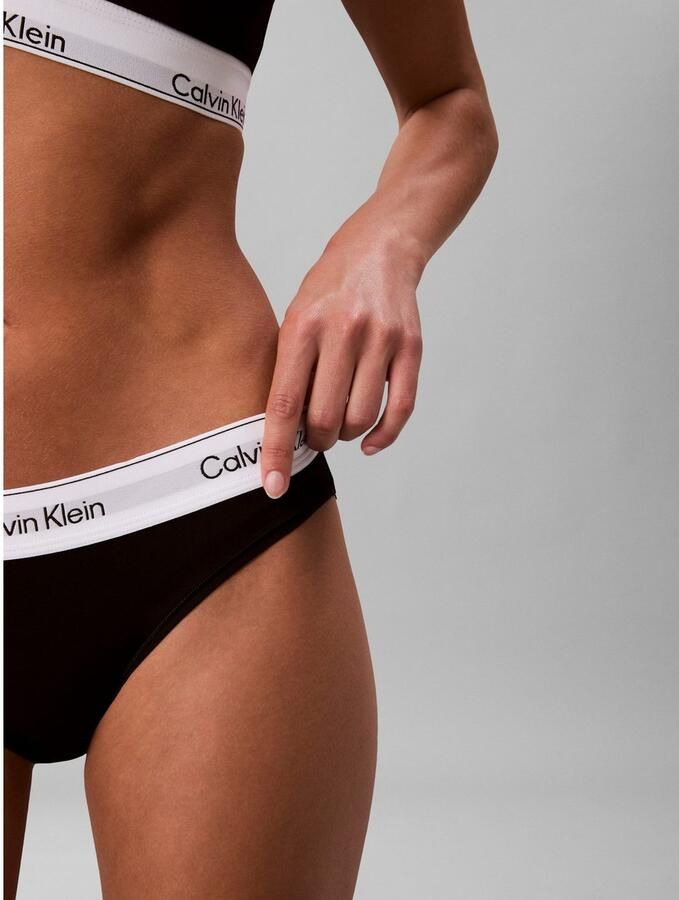 Calvin Klein Bikinibroekje Modern Cotton met brede boord - Foto 7