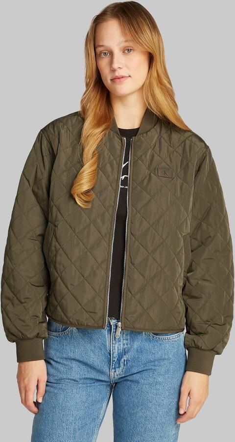 Calvin Klein Bomberjack LW QUILTED JACKET met logoprint met steppatroon - Foto 5