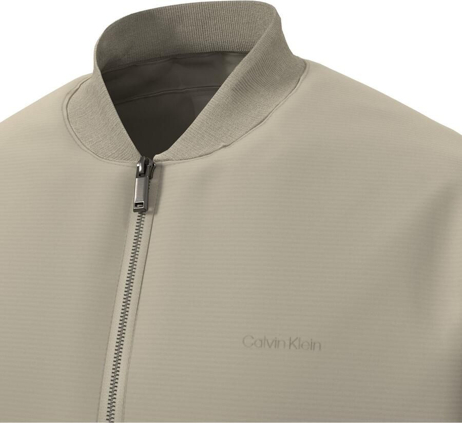 Calvin Klein Bomberjack Regular fit met ronde hals