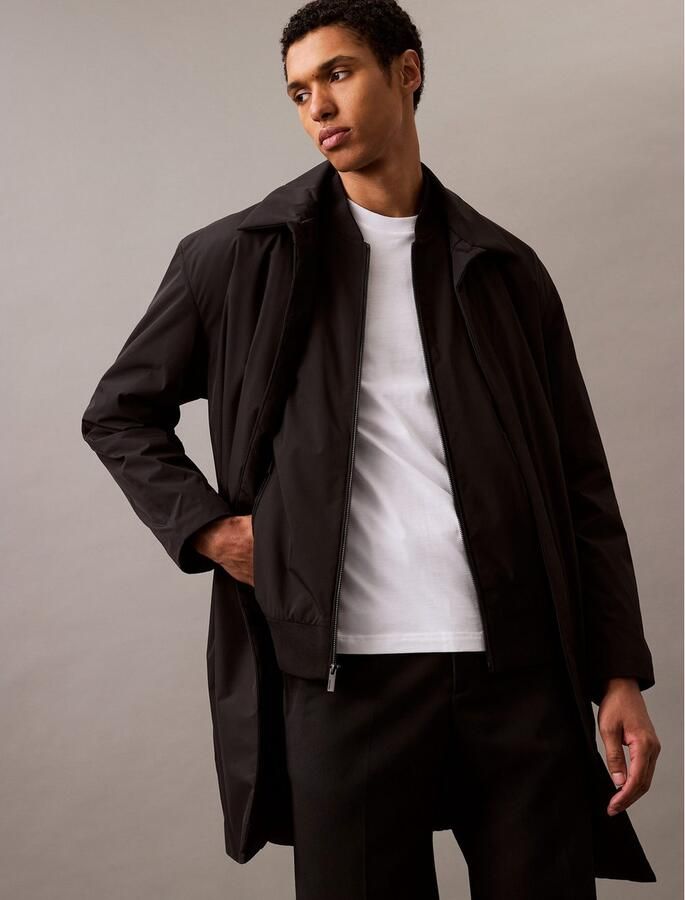 Calvin Klein Bomberjack Regular fit met ronde hals - Foto 2