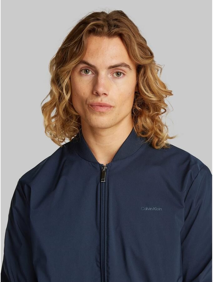 Calvin Klein Bomberjack Regular fit met ronde hals