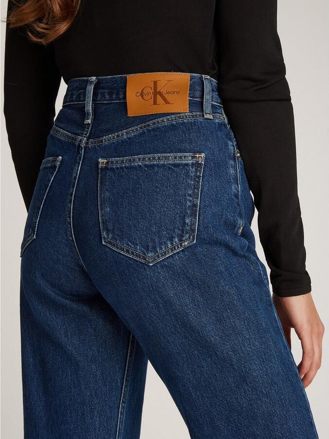 Calvin Klein Bootcut jeans AUTHENTIC BOOTCUT met stone-wash look met muntzakje