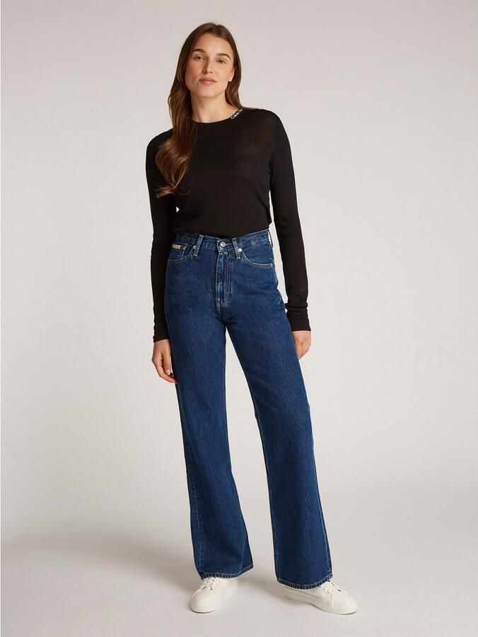 Calvin Klein Bootcut jeans AUTHENTIC BOOTCUT met stone-wash look met muntzakje - Foto 2