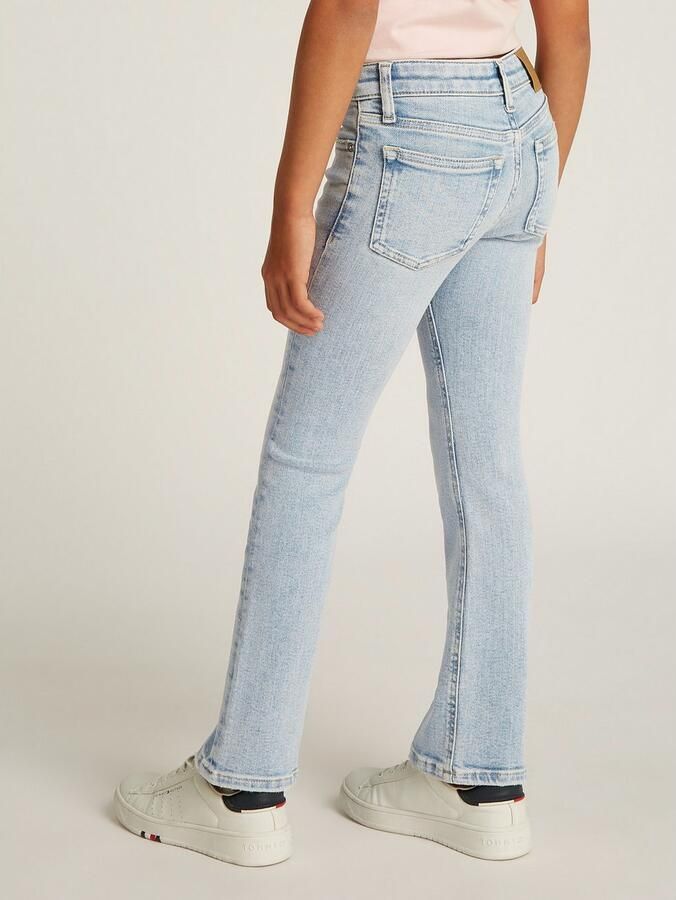 Calvin Klein Bootcut jeans MR FLARE LIGHT BLUE VISUAL DENIM voor kinderen tot 16 jaar met logopatch - Foto 2