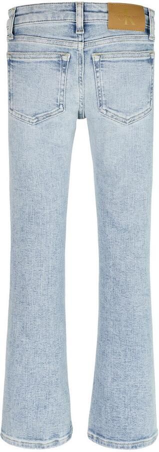 Calvin Klein Bootcut jeans MR FLARE LIGHT BLUE VISUAL DENIM voor kinderen tot 16 jaar met logopatch - Foto 4