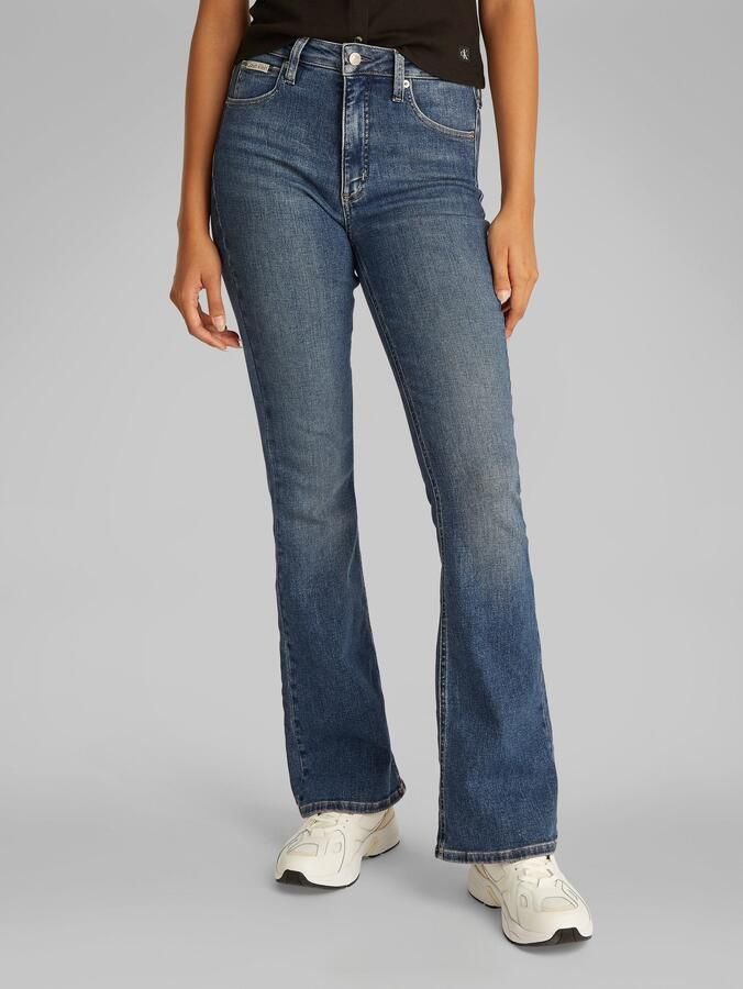 Calvin Klein Jeans Skinny fit bootcut jeans in 5-pocketmodel