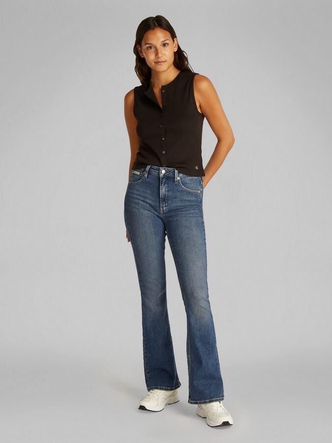 Calvin Klein Jeans Skinny fit bootcut jeans in 5-pocketmodel - Foto 3