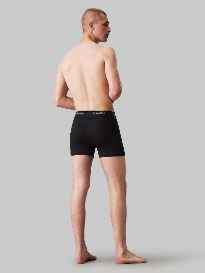 Calvin Klein Underwear Boxershort met label in band in een set van 3 stuks model 'BOXER BRIEF' - Foto 6