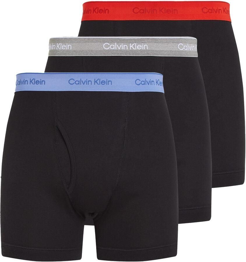 Calvin Klein Boxershort BOXER BRIEF 3PK met logo-elastische tailleband (3 stuks) (Set van 3) - Foto 8