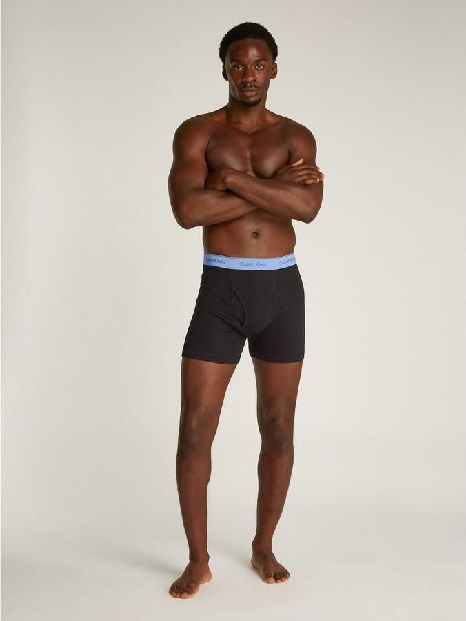 Calvin Klein Boxershort BOXER BRIEF 3PK met logo-elastische tailleband (3 stuks) (Set van 3) - Foto 6