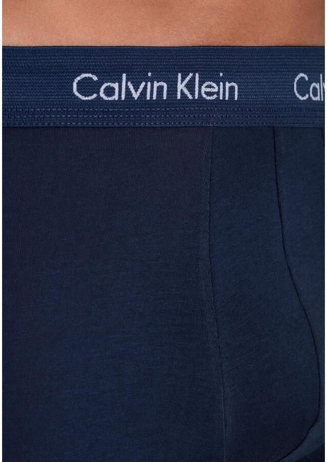 Calvin Klein Boxershort CK BOXER BRIEF 3 PACK in blau tinten met logo-elastische tailleband (3 stuks) - Foto 9