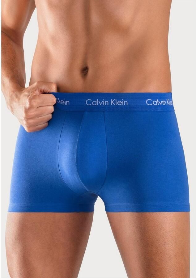 Calvin Klein Boxershort CK BOXER BRIEF 3 PACK in blau tinten met logo-elastische tailleband (3 stuks) - Foto 10