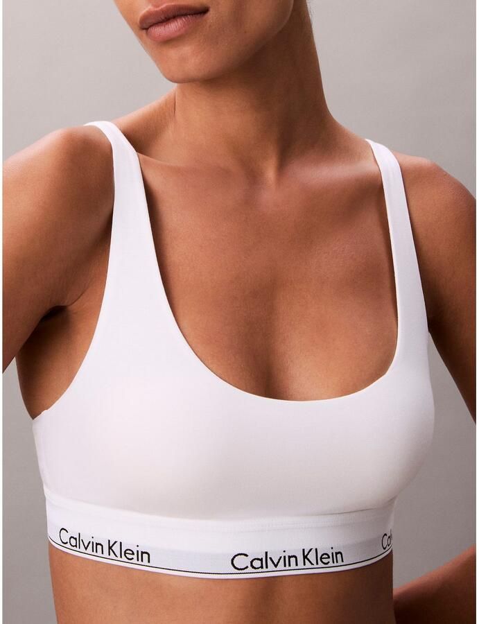 Calvin Klein Underwear Bralette met logostitching - Foto 3