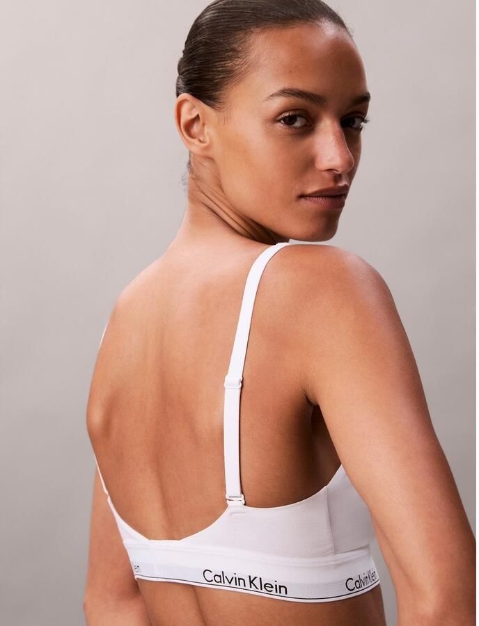 Calvin Klein Underwear Bralette met logostitching - Foto 4