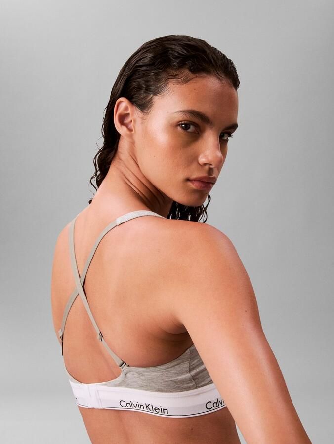Calvin Klein Underwear Bralette met logostitching - Foto 3
