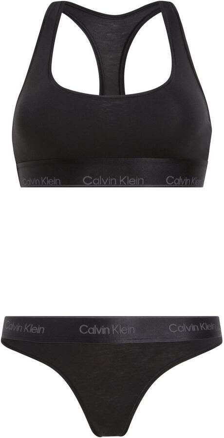 Calvin Klein Bralette-bh UNDERWEAR GIFT SET met ck-logo-opschrift (set 2-delig) - Foto 2
