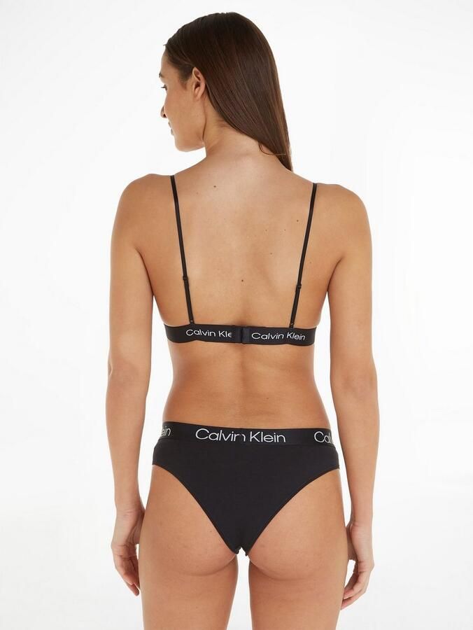 Calvin Klein Bralette-bh UNLINED TRIANGLE met klassieke tailleband met ck logo - Foto 5
