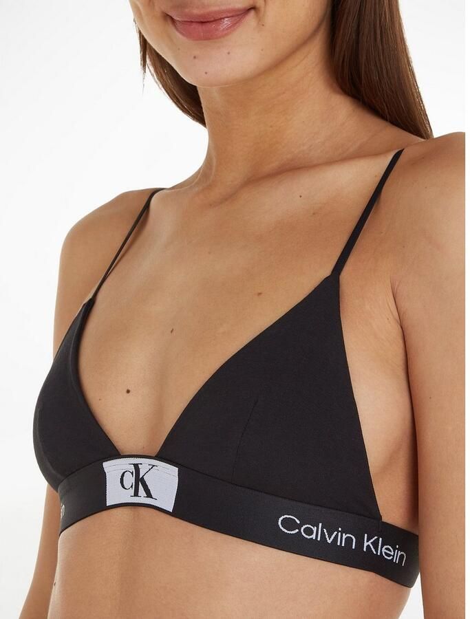Calvin Klein Bralette-bh UNLINED TRIANGLE met klassieke tailleband met ck logo - Foto 2