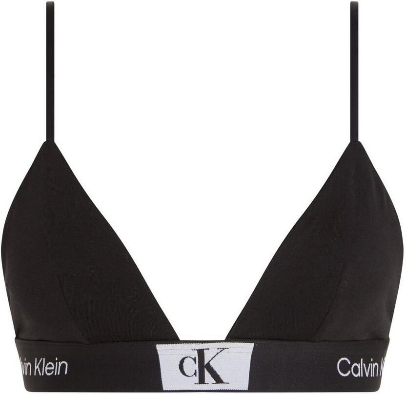 Calvin Klein Bralette-bh UNLINED TRIANGLE met klassieke tailleband met ck logo