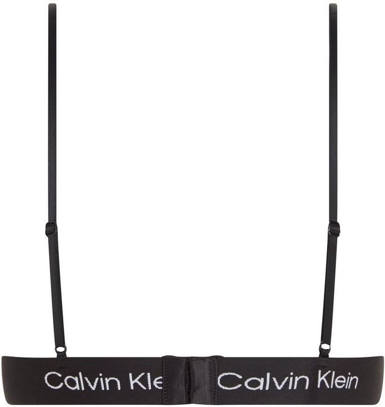 Calvin Klein Bralette-bh UNLINED TRIANGLE met klassieke tailleband met ck logo - Foto 4