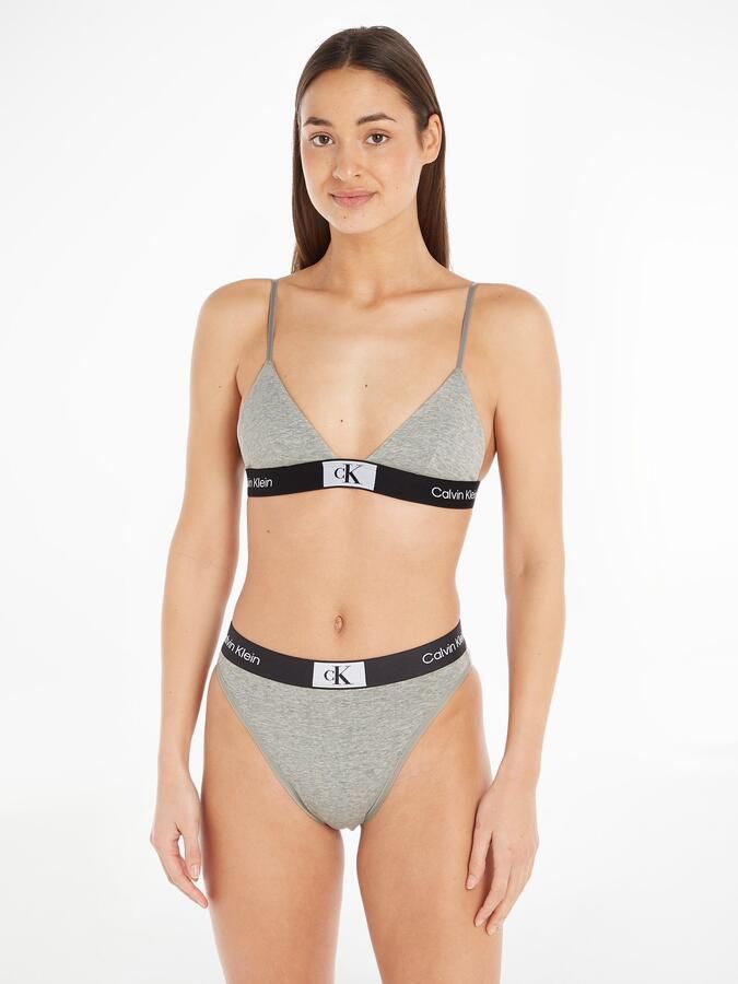 Calvin Klein Bralette-bh UNLINED TRIANGLE met klassieke tailleband met ck logo - Foto 6