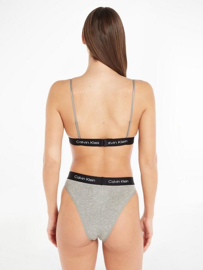 Calvin Klein Bralette-bh UNLINED TRIANGLE met klassieke tailleband met ck logo - Foto 4