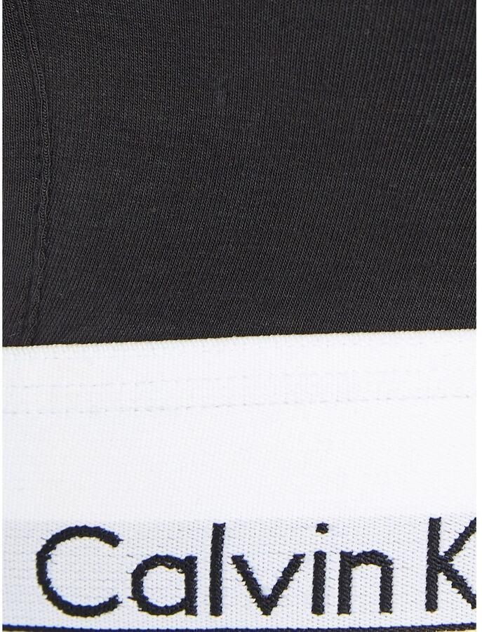 Calvin Klein Bralette LGHTLY LINED BRALETTE met een logo-opschrift - Foto 3