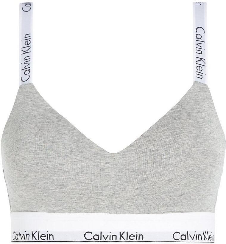 Calvin Klein Bralette LGHTLY LINED BRALETTE met een logo-opschrift - Foto 2