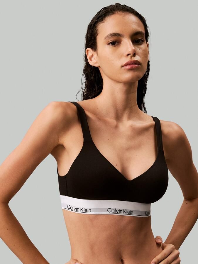 Calvin Klein Bralette LIFT BRALETTE met elastische logo-band - Foto 6