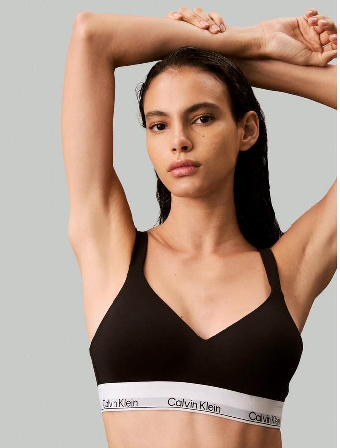 Calvin Klein Bralette LIFT BRALETTE met elastische logo-band - Foto 3