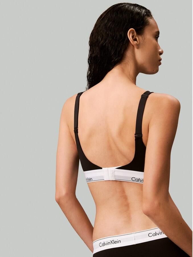 Calvin Klein Bralette LIFT BRALETTE met elastische logo-band - Foto 4