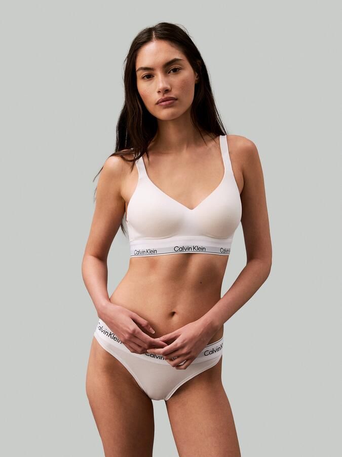 Calvin Klein Bralette LIFT BRALETTE met elastische logo-band - Foto 5