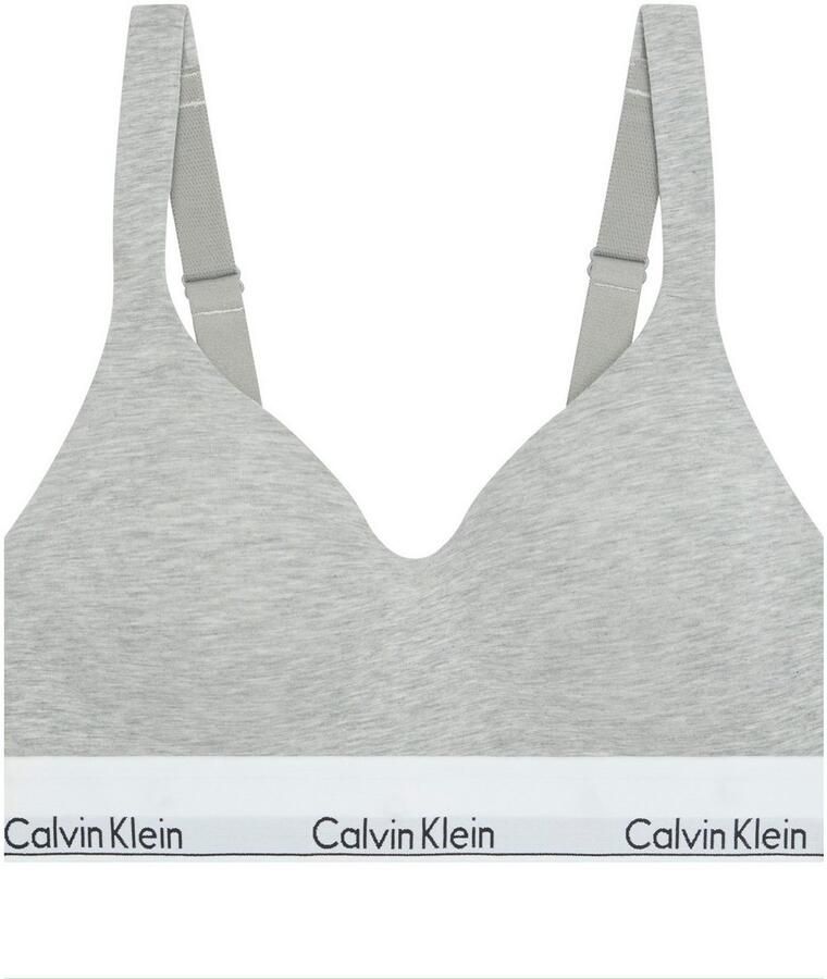 Calvin Klein Underwear Bralette met gewatteerde cups model 'Lift' - Foto 7