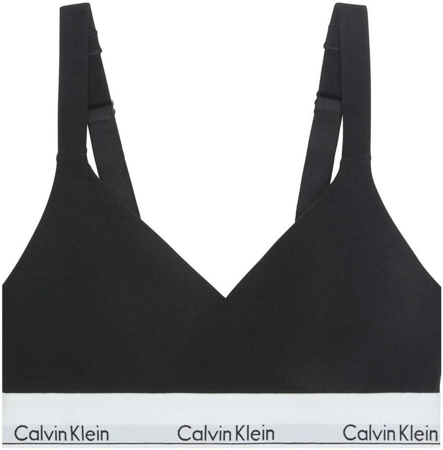 Calvin Klein Underwear Bralette met gewatteerde cups model 'Lift'