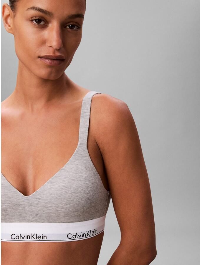 Calvin Klein Underwear Bralette met gewatteerde cups model 'Lift' - Foto 6