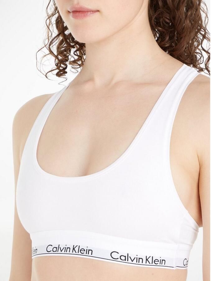Calvin Klein Underwear Modern Cotton Bralette Dames White- Dames White - Foto 5