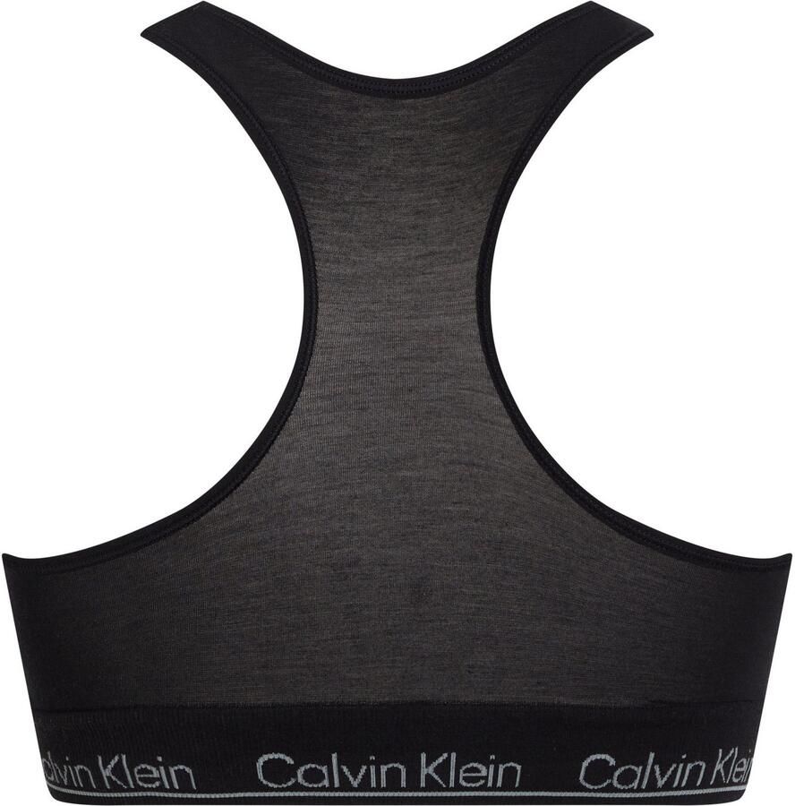 Calvin Klein Stretch BH Model: BH Materiaal: 83% Lyocell 15% Polyamide 2% Elastaan Verzorging: Machinewas Logo: Ingebed Kleuren: Zwart Black Dames