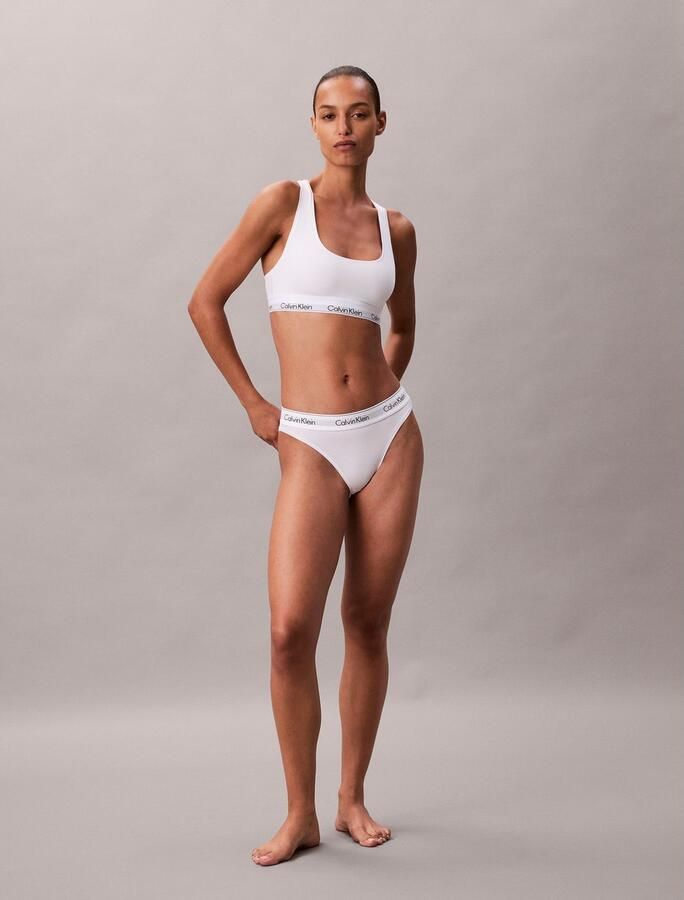 Calvin Klein Bralette UNLINED BRALETTE Met elastische zoom - Foto 8