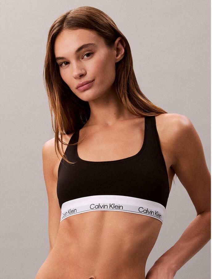 Calvin Klein Bralette UNLINED BRALETTE Met elastische zoom - Foto 12