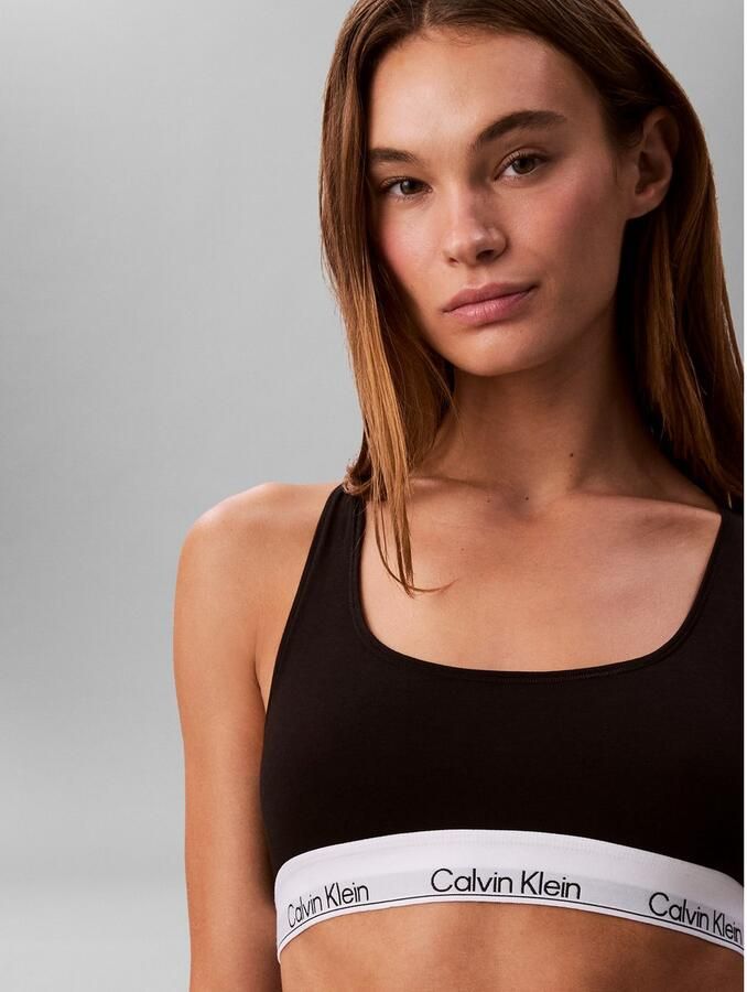 Calvin Klein Bralette UNLINED BRALETTE Met elastische zoom - Foto 8